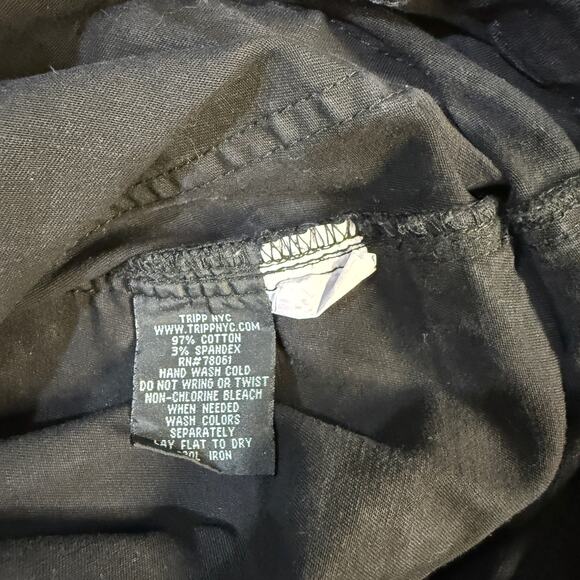 Tripp NYC Mens pants 30 Skinny Denim Cargo Zipper Punk Goth Gothic O29 - Picture 5 of 7